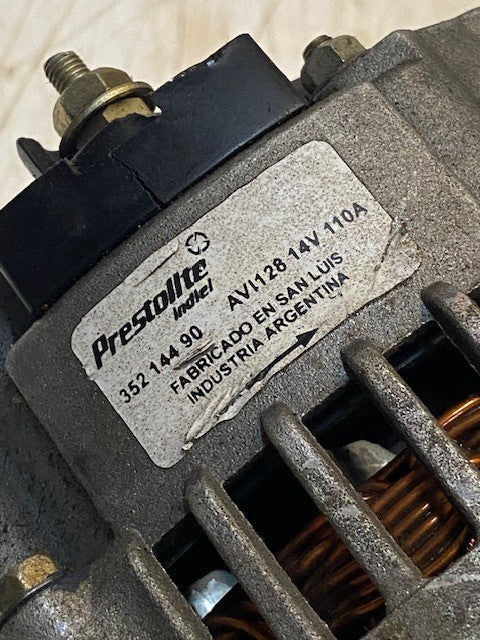 Prestolite 14-Volt 110-Amp AVi Series Marine Industrial Alternator 35214490