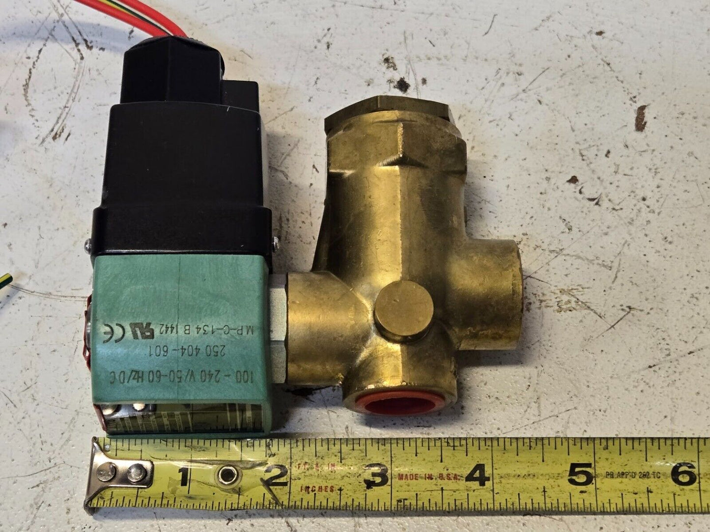 Asco X8223P00312084 Solenoid Valve 2 Way 325141 | A137754 | 25-600 PSI