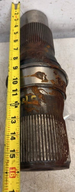Heavy Duty Steel Spline Output Shaft 15-7/8in Industrial Power Transmission Unit