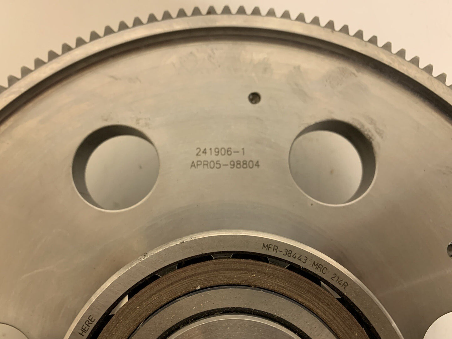 140 Tooth 14” 241906-1 Flywheel Sprocket 303182-1 With 214R MRC Ball Bearings