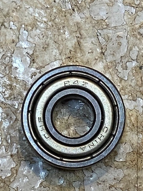 4 Sleeves of 10 R4Z Single Shielded Miniature Inch-Size Bearings (40 Total)