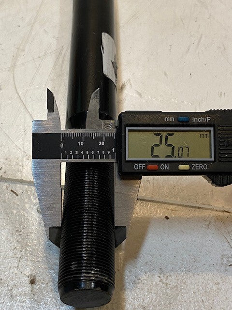 Steering Tie Rod End 33" Long 25mm Threaded End 29mm Shaft Dia. 18mm Hole
