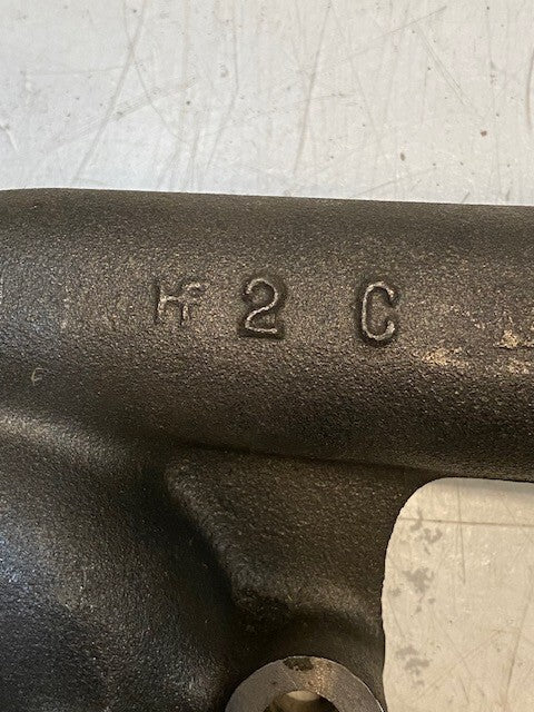 Exhaust Manifold for Cummins | HF 2C | 15" Long 6" Wide 45mm Bore 15mm Holes