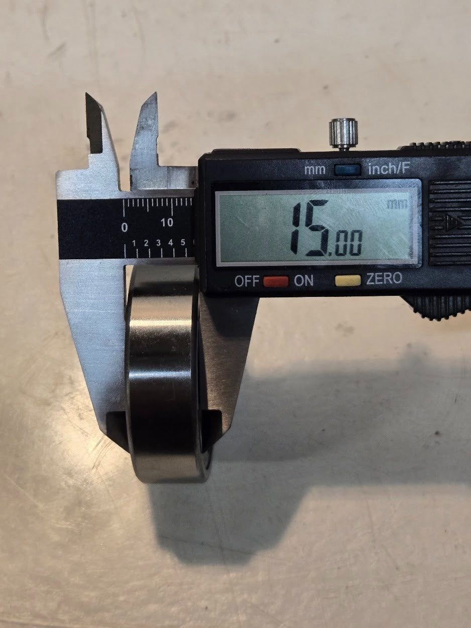 9 Quantity of Ball Bearings 6205-2RS-1R | 52 mm OD 1 in Bore 15 mm Wide (9 Qty)