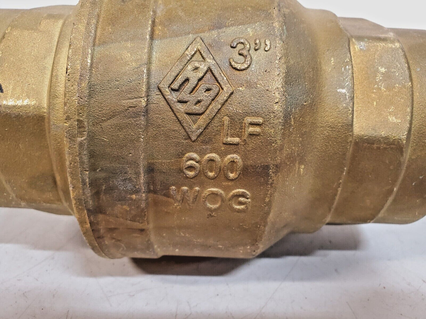 RB 3" Brass Ball Valve CW510L | DN80 PN16 | LF 600 WOG | 20