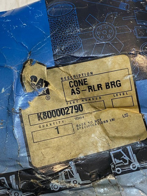 CATERPILLAR K800002790 TAPER CONE BEARING 395L OEM TIMKEN MADE IN USA