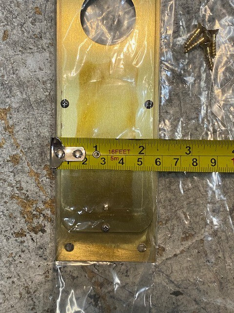 Accurate S2002C, US4NL, 251949 Flush Pull w/ Cylinder (Cutout Only) 7" x 2-1/4"