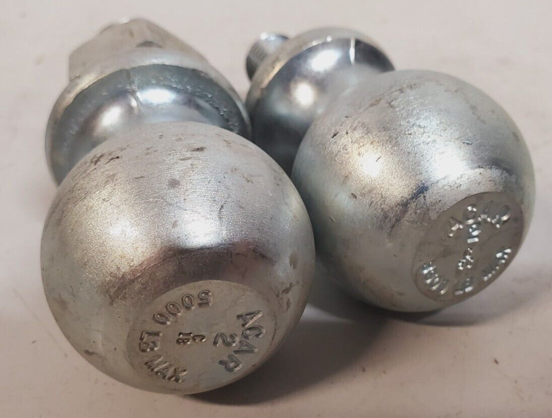 4 Qty. of Acar & Acme Trailer Hitch Balls 1-7/8" & 2" | 1000 3500 5000Lb (4 Qty)