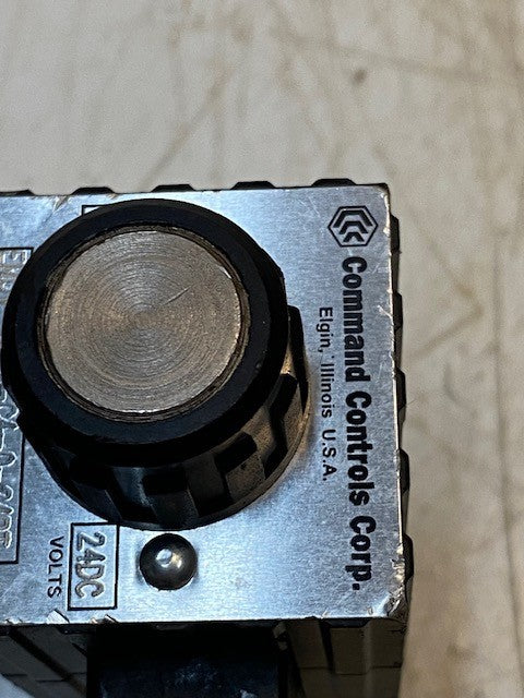 Command Controls Corp. Solenoid Valve EMDV-12-N-C4-0-24DT | 24DC Volts