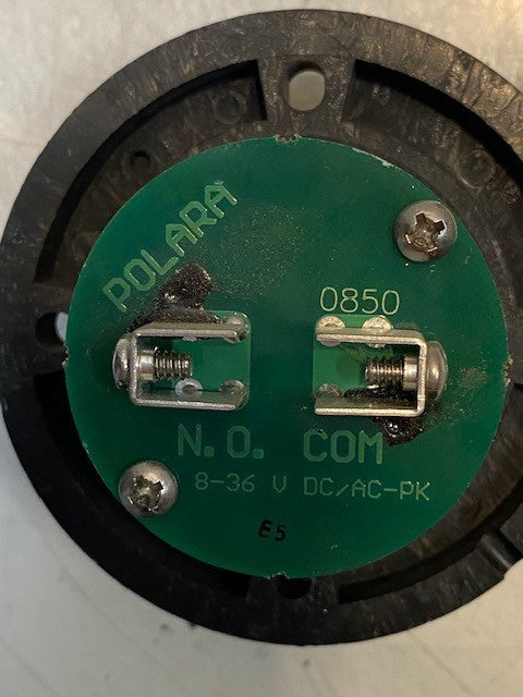 Polara Engineering Pedestrian Crosswalk Push Button 0850 | 8-36V DC/AC-PK