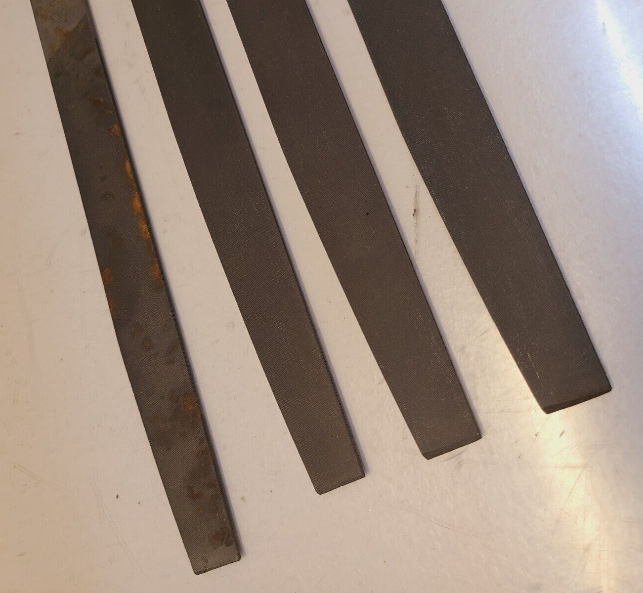 4 Quantity of Vintage JK Sunflower Files Smooth 10" Long (4 Qty)