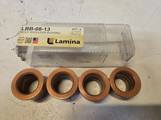 4 Quantity of Lamina LBB-08-13 Mold Shoulder Bushings W490689 (4 Quantity)