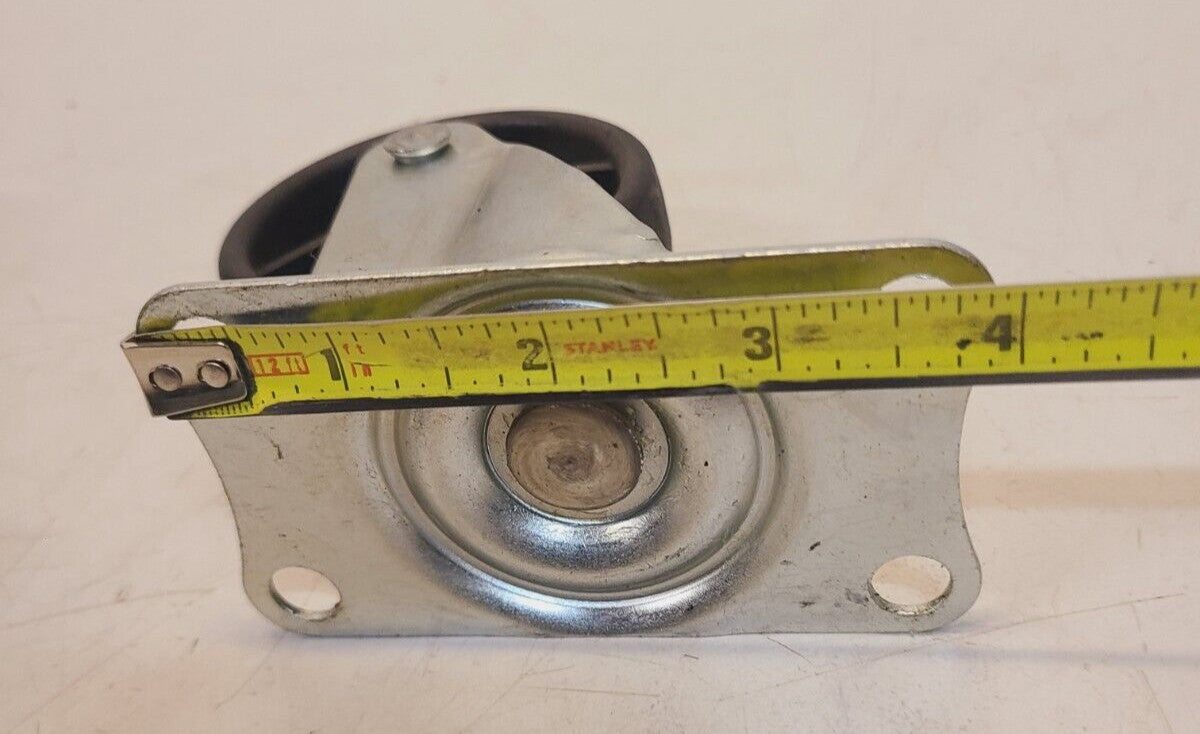 4 Quantity of Heavy Duty Plastic Casters 3" Diameter (4 Qty)