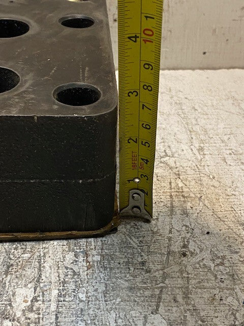 Hydraulic Pump Valve Accum PR Tank 22mm Bore 8-5/8" L 4-3/4" W 2-3/4" H