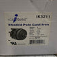 Ice Kold IK5211 Shaded Pole Cast Iron 115V 4W 1550RPM 1/4" Thrd Shaft .33AMPS