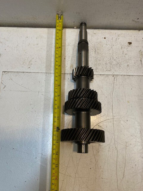 Manual Transmission Countershaft Cluster Gear 14" Long 38-Teeth OD 20mm End
