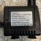 YuanHua Low Voltage Fountain Pump PT-808(O)MIX-LV | 12V AC 60Hz 5W