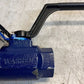 Warren 1 Inch Ball Valve F37-6TFF0GT-T2 Threaded Stainless Steel Full Port Valve