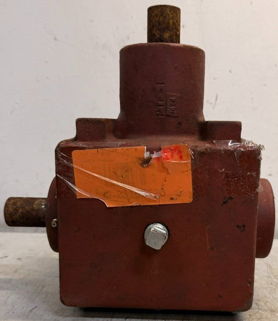 Cast Iron Right Angle Industrial Gear Drive Box 1484 Mehanical Power Unit