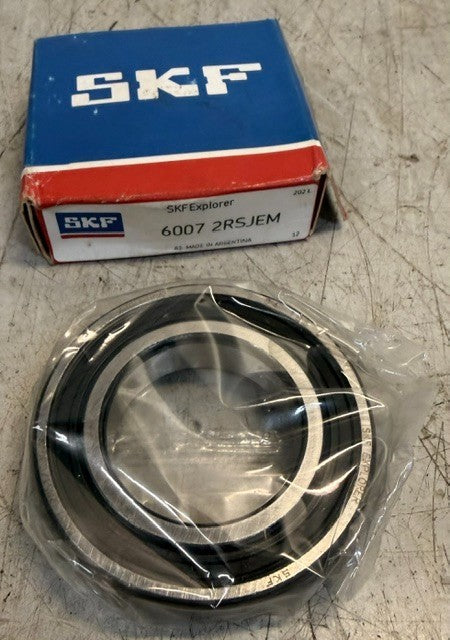 SKF Explorer 6007-2RSJEM Deep Groove Ball Bearing Sealed Radial Industrial Part