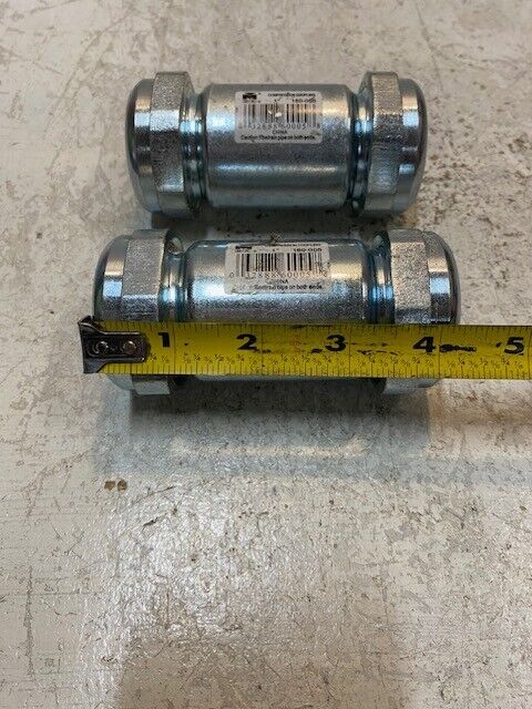 2 Quantity of B&K 1" Compression Couplings 160-005 (2 Quantity)