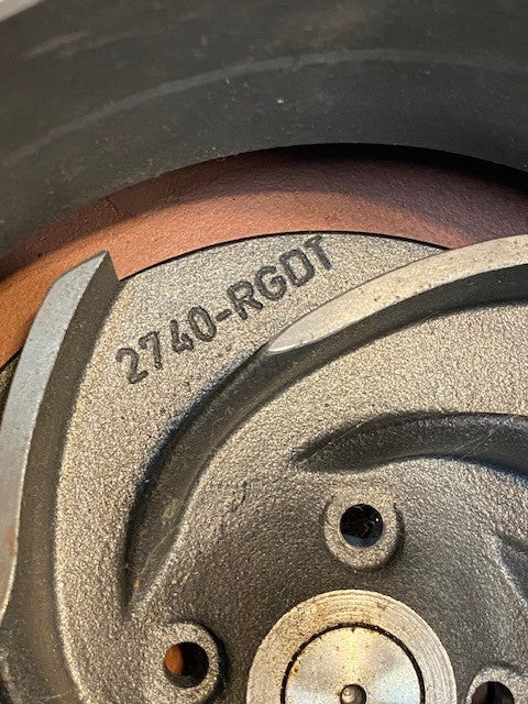 CUMMINS WATER PUMP IMPELLER 3050454 | 2740-RGDT | 3626952