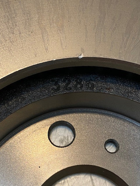 2 Quantity of DL Disc Brake Rotor MIN THK 24MM 3286 | 54mm Bore 5x100mm (2 Qty)