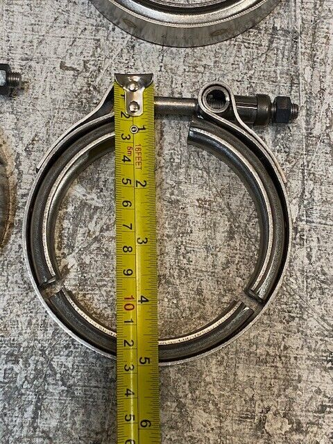 3 Quantity of R.G. Ray V-Band 4" Clamps 100137 (3 Quantity)