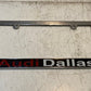 2 Quantity of Audi Dallas License Plate Frame 2-Hole 12" L 6-1/4" W (2 Quantity)