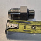 2 Quantity of Brennan Industries 6400-08-06-O-SS 3/8" Flare x 3/8" ORB Fittings