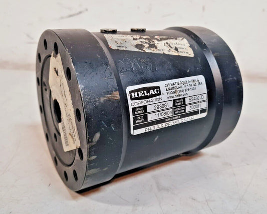 Helac Helical Hydraulic Rotary Actuator PH-38-S-RF-180-S1-O-H | 293681 | 52430-D