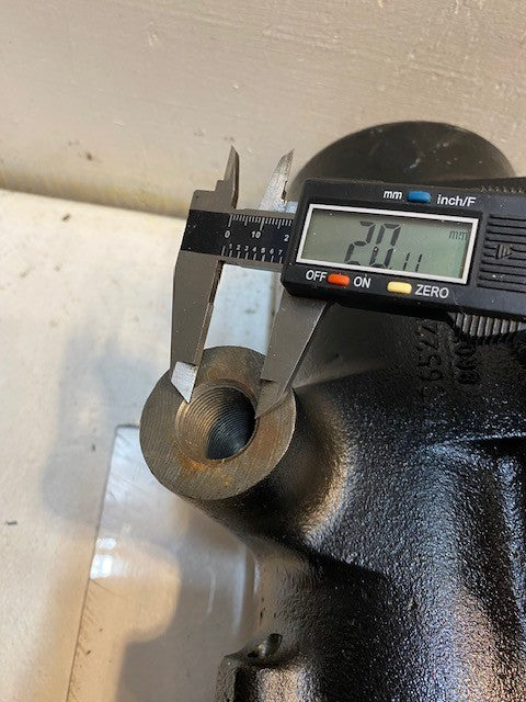 Steering Gear TAS652256 | 14" x 11" x 11" 49mm Thread 20mm Bore