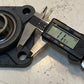 PEER 4-Bolt Flange F205 Insert Bearing UC205-16 | 25mm Bore 3-3/4" W