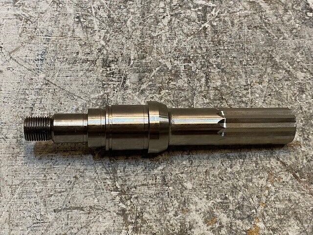 Short Shaft 6-3/4" Long 25mm End 16mm Threaded End 35mm OD