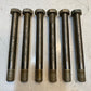 6 Quantity of SPEC Hex Head Screw Bolts 5" Long 13mm Thread (6 Quantity)