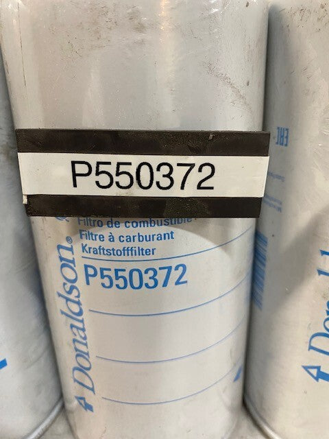 4 Quantity of Donaldson P550372 Spin On Fuel Filters (4 Quantity)