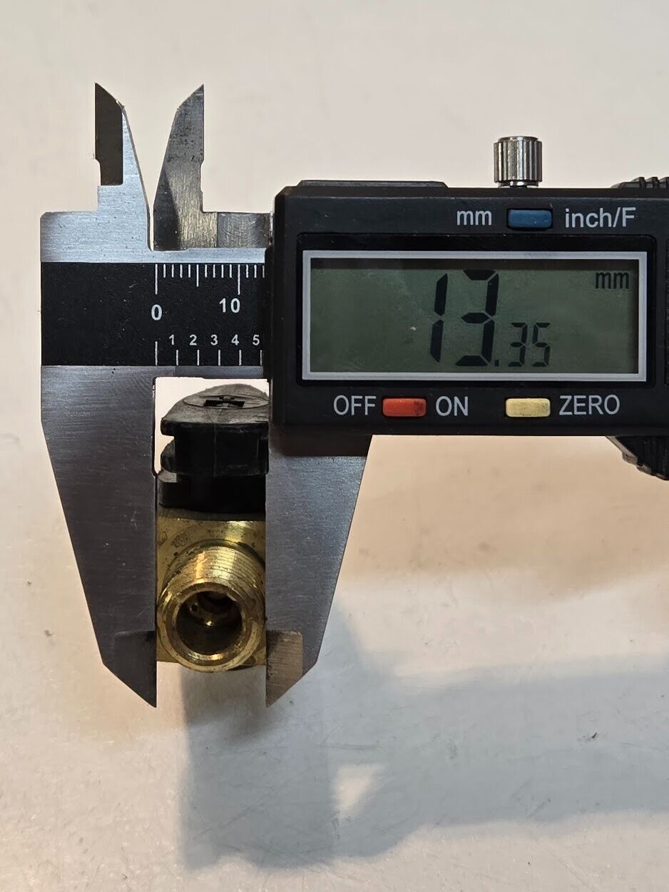 5 Quantity of Quarter Turn Plug Valves 1/4"x1/4" MPT for Parker PV607-4 (5 Qty)