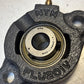 2 Quantity NTN 3" 2 Bolt Flange Bearing with 1/2"Insert | FLU201V | (2 Quantity)