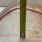 GTS Flamed Tail Light Cover 13" L x 12" W x 4" H