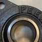4 Qty of Peer Flange Bracket FB205 Insert Bearing UC205-16 | 25mm Bore (4 Qty)