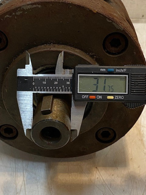 White Roller Stator 080017799 Hydraulic Motor 32mm Shaft Dia. 4-Bolt