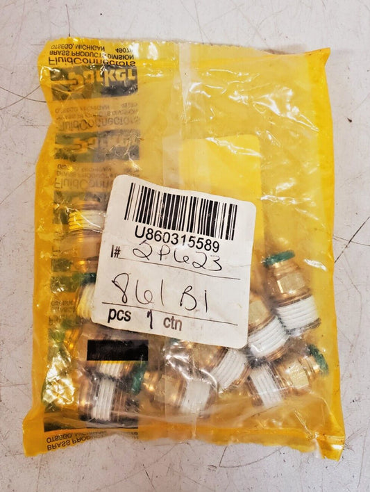 10 Quantity of Parker Fluid Connectors Fittings 2P623 | U860315589 10 Qty)