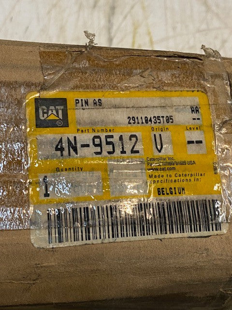 Caterpillar CAT 4N-9512 Pin AS | 29110435T05 Heavy Equipment Pin Assembly