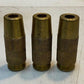 3 Qty of Brass Bullet Coupling Adapter Fittings 3" L 13mm Bore 29mm OD (3 Qty)
