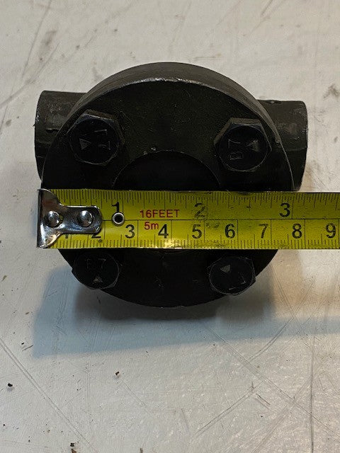 Forged Steel Piston Check Valve 1/2" Class 800 A105 | 3-3/4" Wide 3-1/2" Tall
