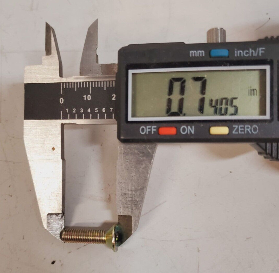 2 Packs of 99 units Military Machine Screws MS35191-274| FSCM 96906 (198 Qty)