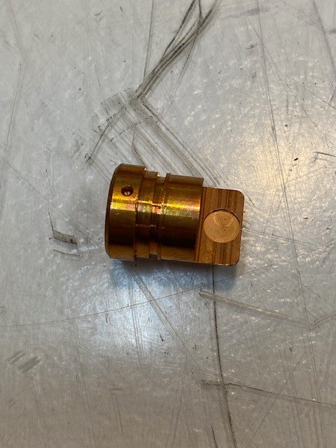 93 Quantity of Copper Screw Machine Nozzle Parts 5mm ID 17mm OD 23mm L (93 Qty)