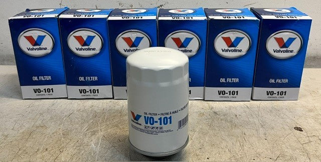 6 Quantity Valvoline Engine Oil Filter V0-101 | Q06302501 Replacements (6 Qty)