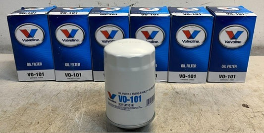 6 Quantity Valvoline Engine Oil Filter V0-101 | Q06302501 Replacements (6 Qty)