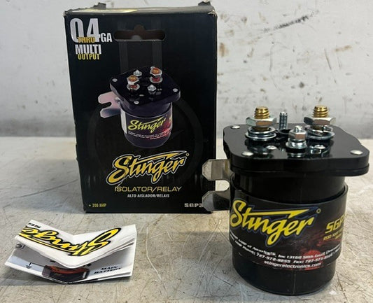 Stinger SGP32 200-Amp High Current Relay/Isolator Dual Battery Unit Replacement